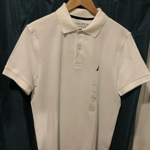 Náutica white polo, Size M, never worn